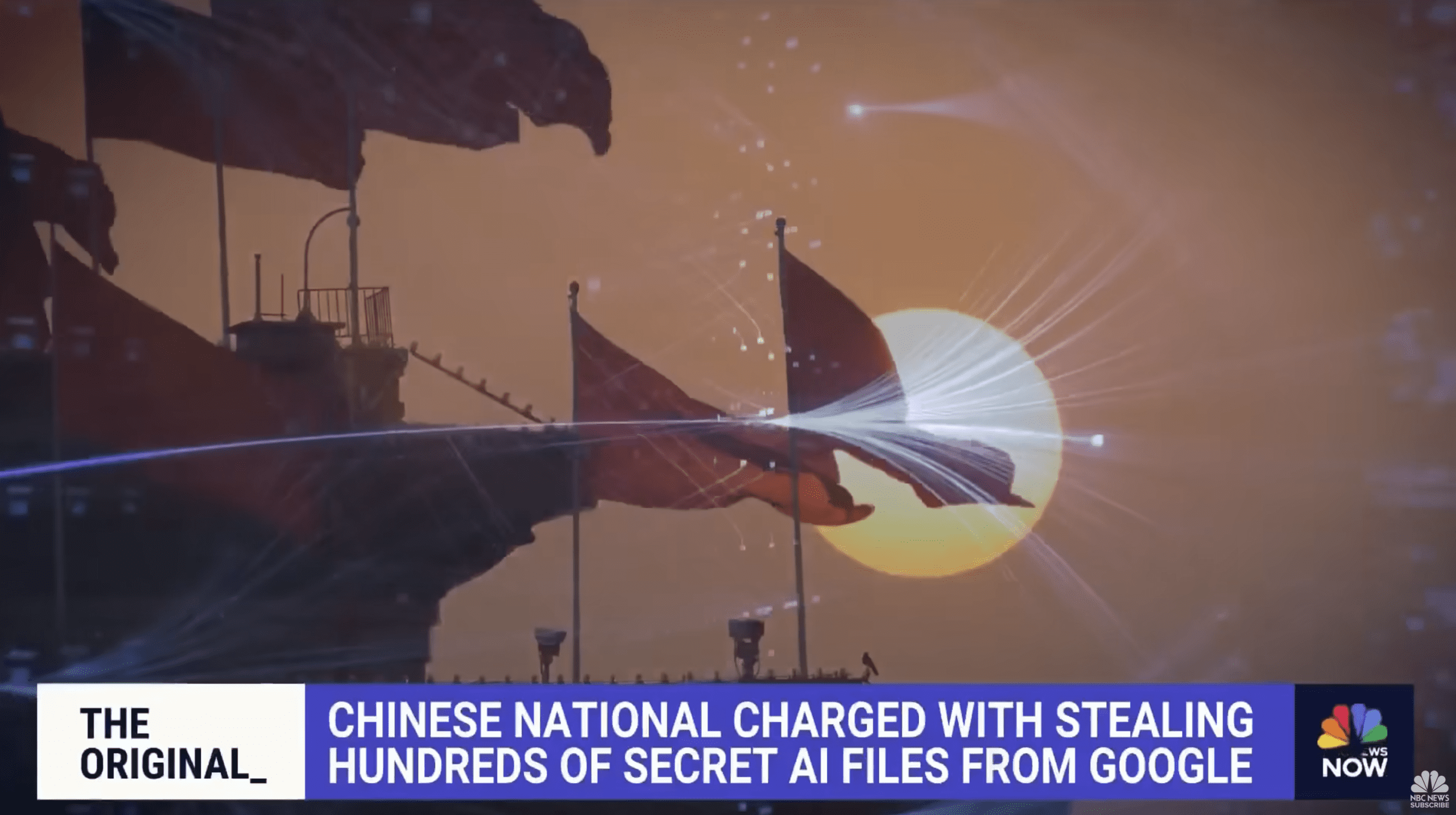 Chinese National Steals AI Files from Google